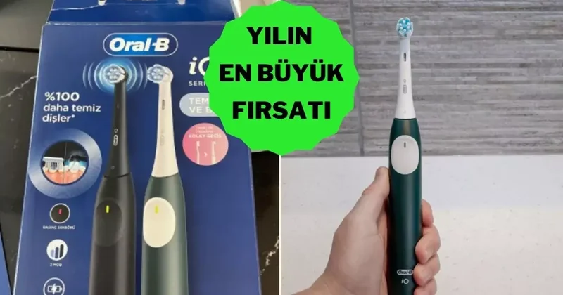 Fiyat performans ürünü Oral B iO 2 nin fiyatı Gülümseten Kasım da dipte!