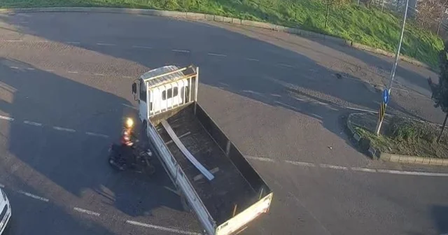 Tekirdağ da 3 kişinin yaralandığı iki ayrı motosiklet kazası görüntülendi Tekirdağ Haberleri