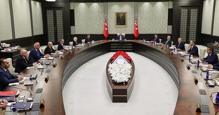 Cumhurbaşkanlığı kabinesi toplandı
