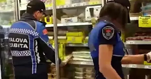 Yalova’da market raflarındaki tarihi geçmiş ürünler toplatıldı VİDEO İZLE