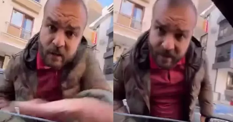 Avcılar da ters yönden geldi, eşi ve bebeğinin yanında saldırdı