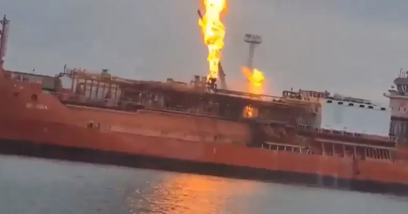 SON DAKİKA Türk gemisi Ukrayna da vuruldu! Denizcilik Genel Müdürlüğü nden ilk açıklama