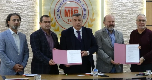 Malatya da zirai donun etkileri için Üniversite ve Borsa arasında iş birliği protokolü imzaladı Malatya Haberleri