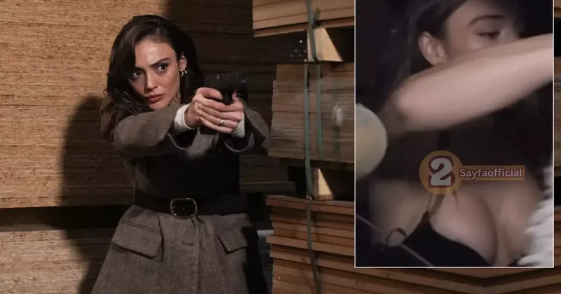 Teşkilat dizisinin Hilal i Rabia Soytürk, zoom yapan muhabirin kurbanı oldu