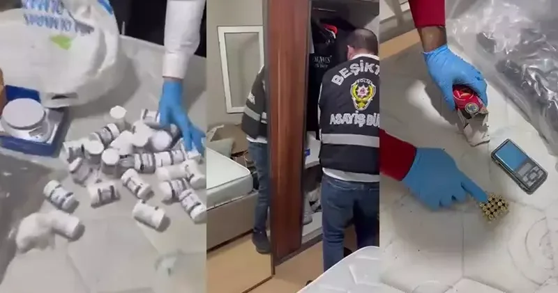 Beşiktaş’ta izinli çıktığı cezaevine geri dönmedi; uyuşturucu satınca yakalandı