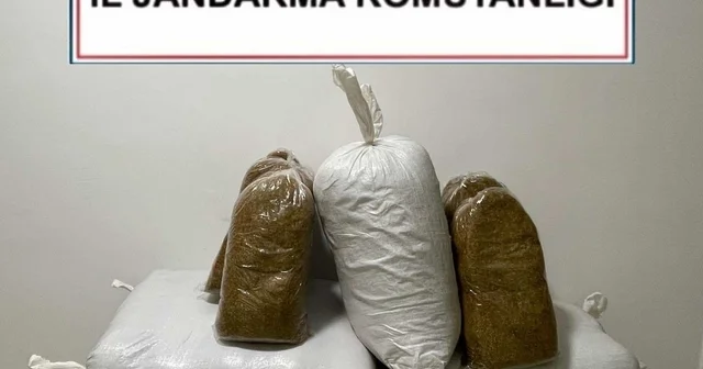 Kırşehir de jandarmadan kaçak tütün operasyonu Kırşehir Haberleri