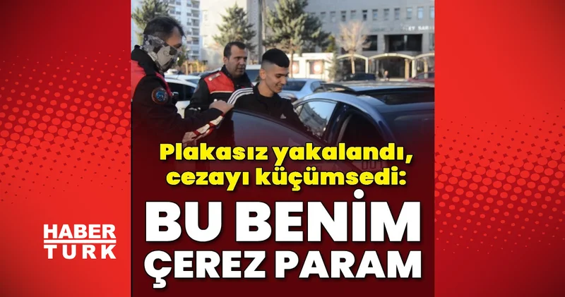 Dur ihtarını hiçe saydı, cezaya “Bu benim çerez param” dedi