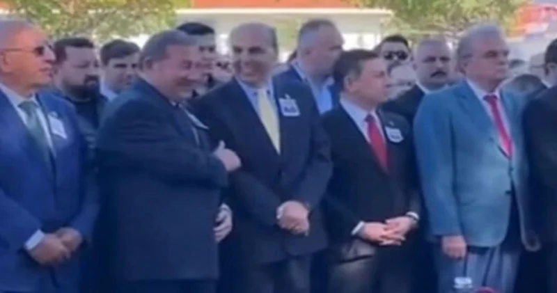 Şehit cenazesinde başlayan skandal büyüyor! Belediye Başkanına tepki yağarken oğlu vatandaşı tehdit etti