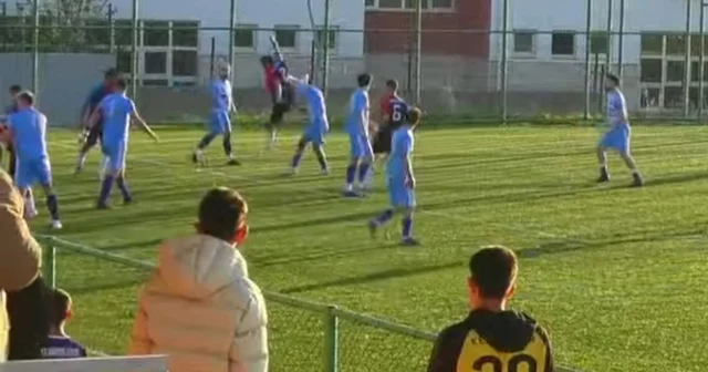 Futbolcular arasında arbede çıktı; maç tatil edildi Edirne Haberleri