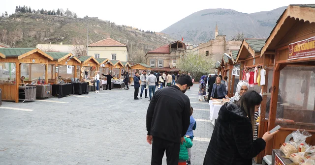 Talas ta Maharetli Eller Kadın Üretici Pazarı açıldı Kayseri Haberleri