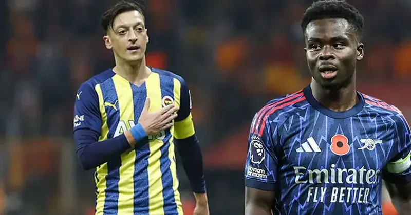 Arsenal in yıldız oyuncusu Bukayo Saka dan Mesut Özil e övgü yağmuru: İzlemek bile zevkti Fanatik Gazetesi Fenerbahçe (FB) Haberleri Spor