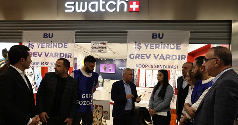 Swatch Group işçileri 8 gündür grevde: İşverenden adım atılmadı, biz de grevimizi sonuna kadar götürmekte kararlıyız!