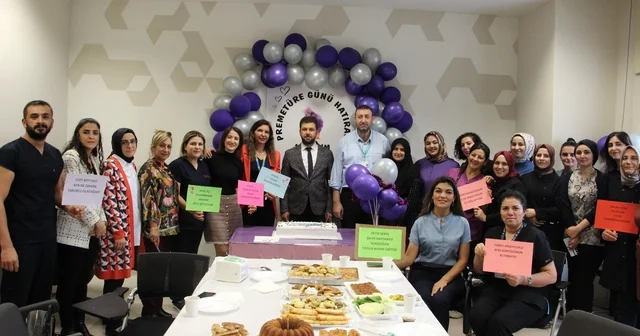 Elazığ da Dünya Prematüre Günü kutlandı Elazığ Haberleri