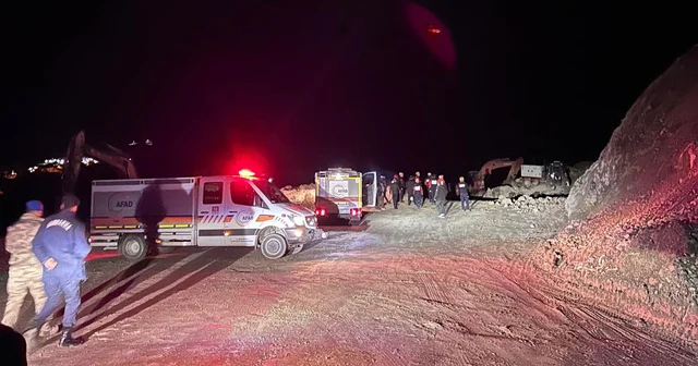 Sivas ta maden ocağında göçük; Şantiye müdürü göçük altında kaldı Sivas Haberleri
