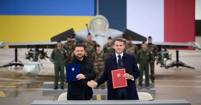 Macron, Ukrayna ya 100 Rafale satışıyla ikili ilişkilerde yeni bir aşamaya geçildiğini söyledi: Dış Haberler
