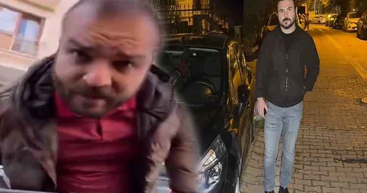 Trafik magandası, tartıştığı şoföre eşi ve çocuğunun yanında saldırdı