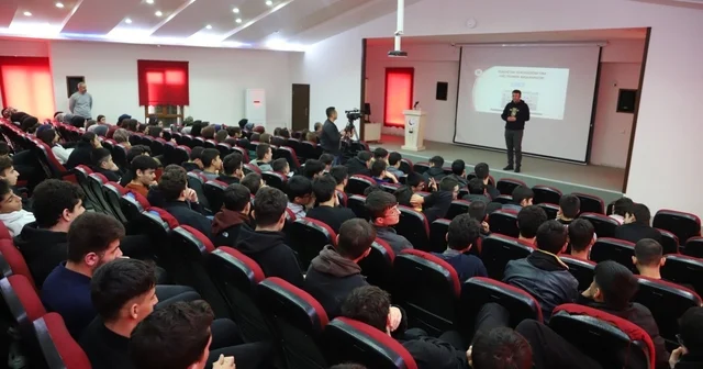 Elazığ daki liselerde Fırat Üniversitesi tanıtıldı Elazığ Haberleri