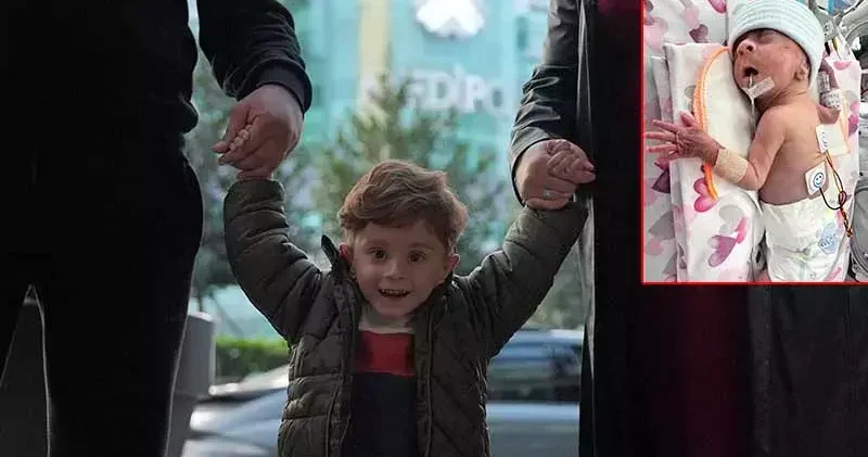 600 gram doğan ve 98 gün tedavi gören Asil bebek 2 yaşında