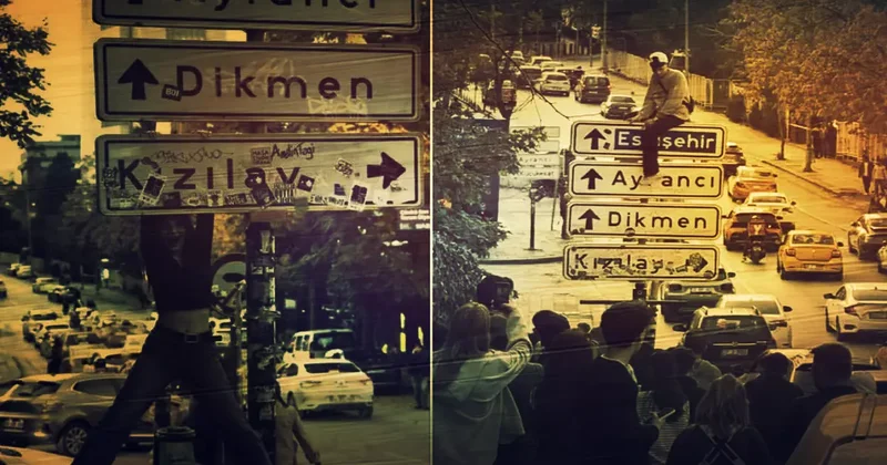 Sonunda bu da oldu... Kızılay tabelası akımı için kan aktı! Sırada bıçaklı kavga