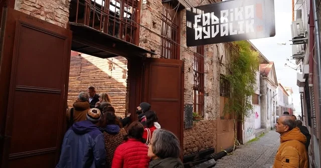 Yangında küle dönen sanatın merkezi Fabrika Ayvalık a, AB desteği geldi Balıkesir Haberleri