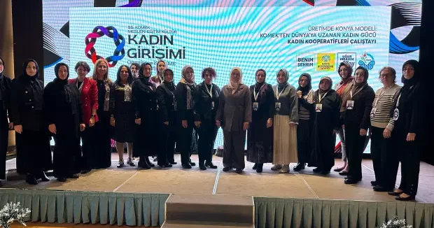 Konya haberleri KOMEK ten Kadın Kooperatifleri Çalıştayı 17 Aralık 2025