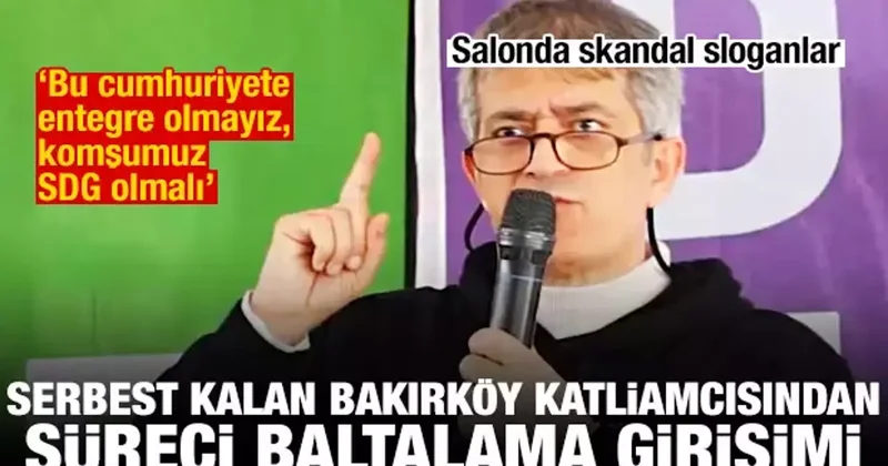 Terörsüz Türkiye yi baltalama girişimi: Cumhuriyete entegre olmayız, komşumuz SDG olmalı