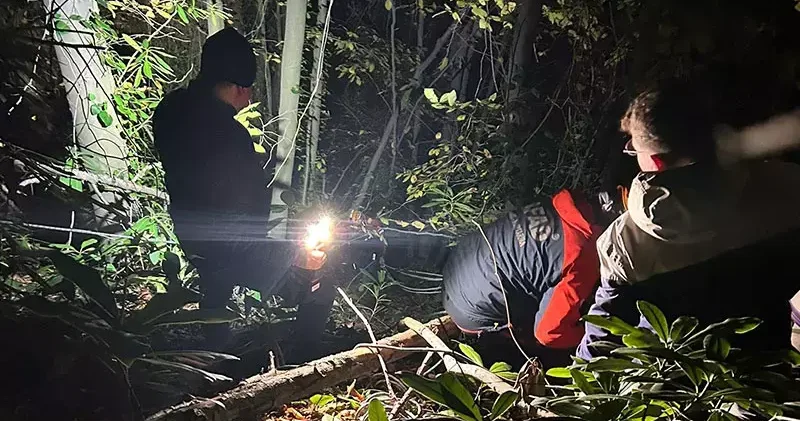 Engebeli arazide düşerek yaralanan orman işçisini ekipler kurtardı