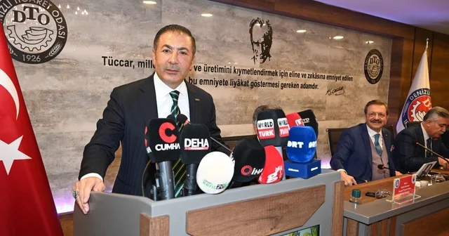 TOBB Başkanı Hisarcıklıoğlu ndan DTO Başkanı Erdoğan a övgü üstüne övgü Denizli Haberleri