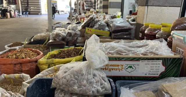 Çermik organik kuruyemiş pazarına yoğun ilgi Diyarbakır Haberleri