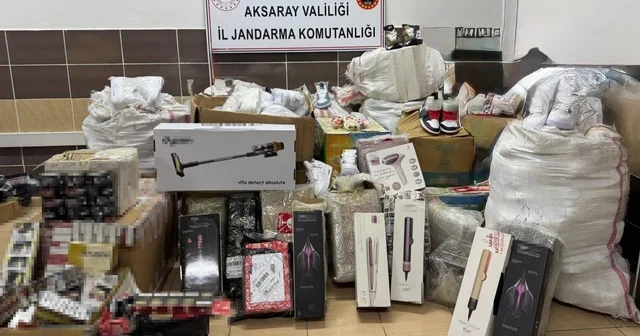 Aksaray jandarmasından kaçakçılara darbe Aksaray Haberleri