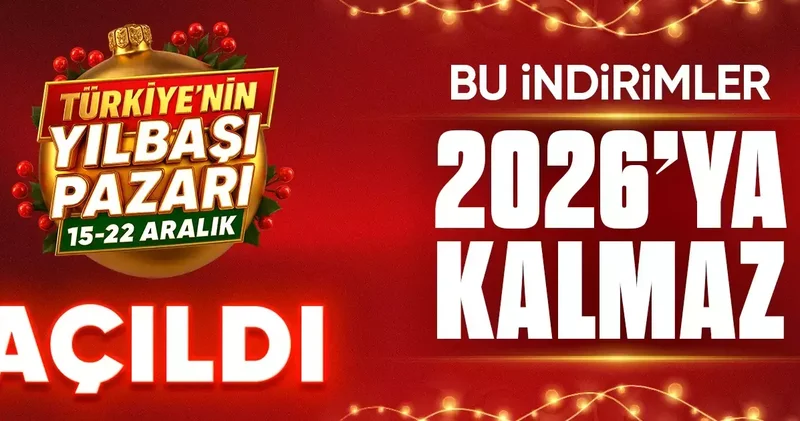 Hepsiburada’da online yılbaşı pazarı açıldı