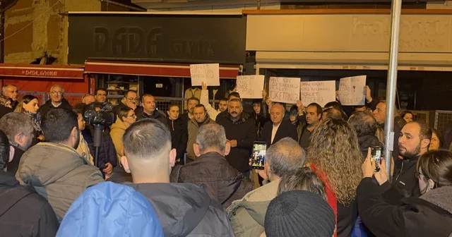 Gebze de yıkılan binanın çevresindeki vatandaşlar raporların açıklanmasını bekliyor Kocaeli Haberleri