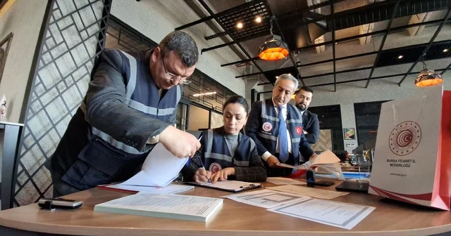 Bursa da perakende ticaret kurallarına uymayan işletmelere 67 milyon TL idari para cezası Bursa Haberleri