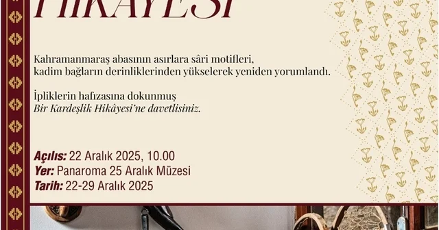 Bir Kardeşlik Hikâyesi sergisi Gaziantep 25 Aralık Panorama Müzesi nde sanatseverlerle buluşuyor Gaziantep Haberleri