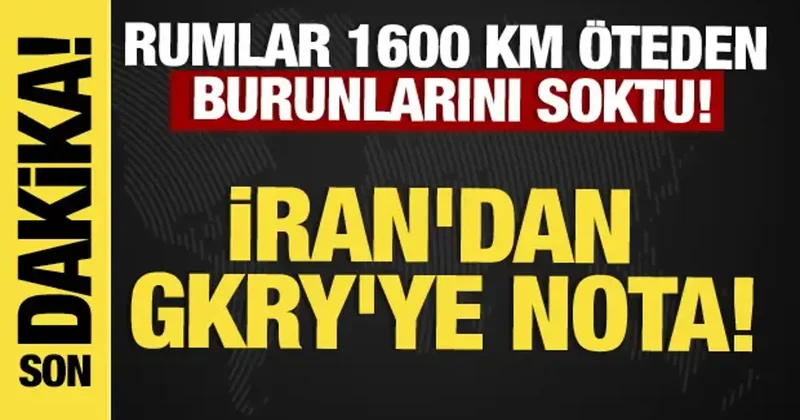 Son dakika.. İran dan Güney Kıbrıs Rum Yönetimi’ne nato! Büyükelçiyi Bakanlığa çağırdı