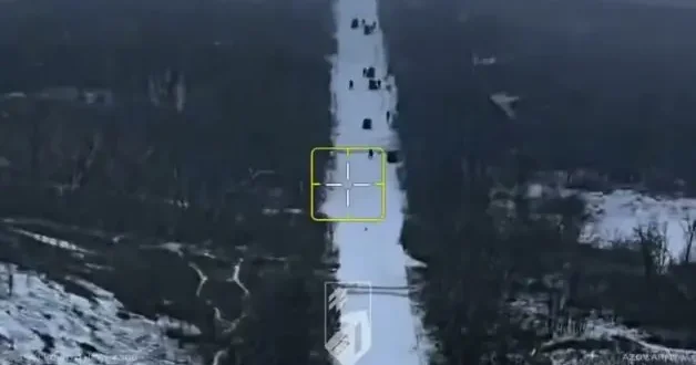 Son 24 saatte 1730 asker kaybı! Rusya Ukrayna savaşında tüm konvoyun imha edildiği anlar kayıtta