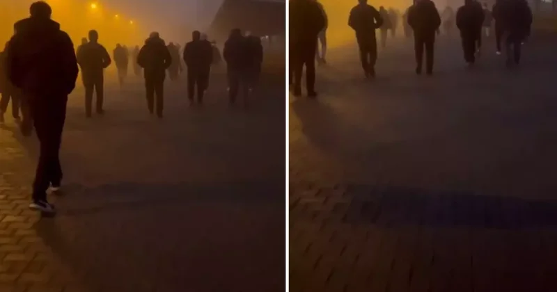 Sabahın karanlığında yola çıkan vatandaş: İşe mi gidiyoruz yoksa...