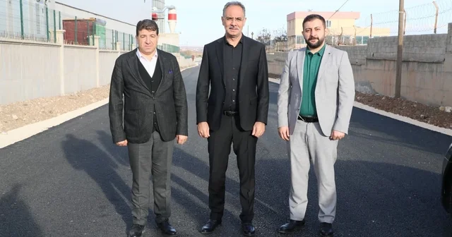 Eyyübiye deki yol çalışması tamamlandı Şanlıurfa Haberleri