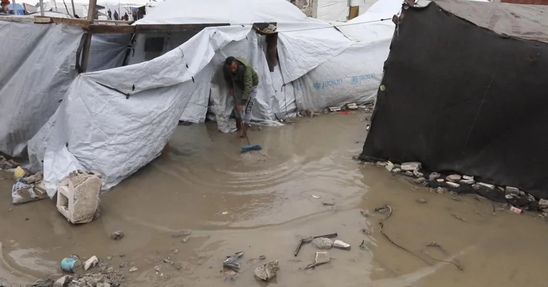 UNRWA: Sert hava koşullarının etkilediği Gazze ye insani yardımlar acilen ulaştırılmalı