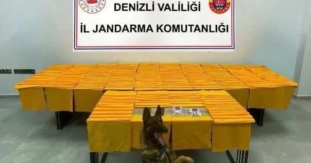 Jandarma 2.7 milyon kullanımlık uyuşturucuyu piyasaya sürülemeden yakaladı Denizli Haberleri
