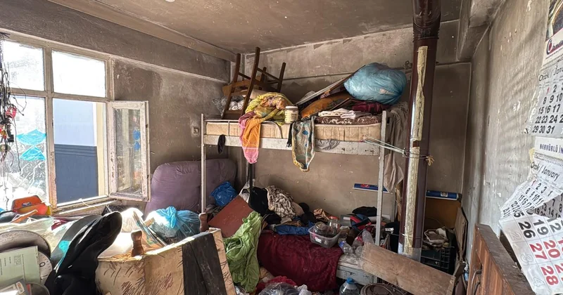 Karabük te bir evden 10 kamyon çöp çıkarıldı