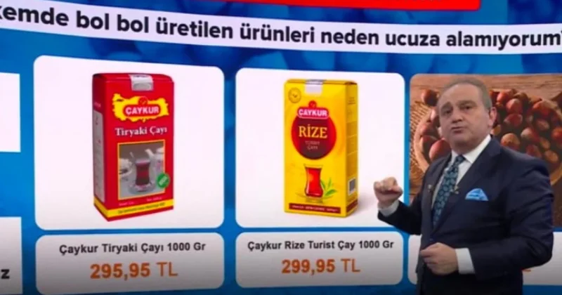 Bu soruya kim yanıt verecek? Ekrem Açıkel çay ve fındıktaki fahiş fiyatları anlattı Sözcü Gazetesi