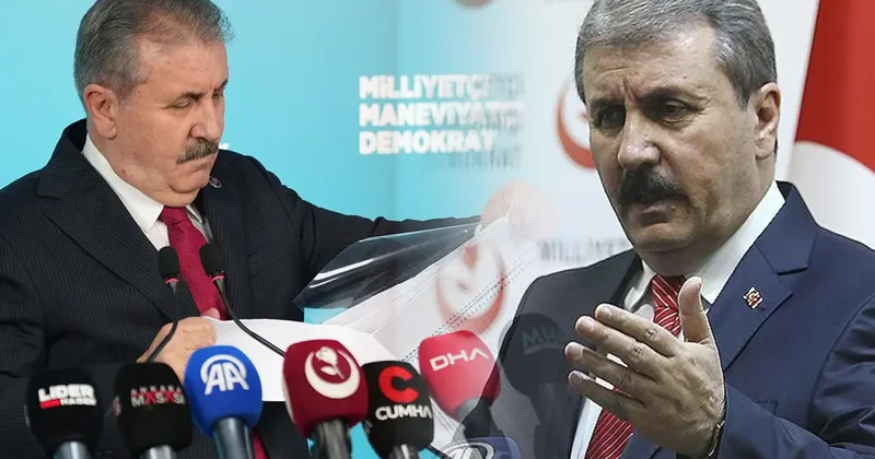 Destici den çok sert çıkış! PKK nın tezlerinin tekrarıdır diyerek o raporu yırtıp attı