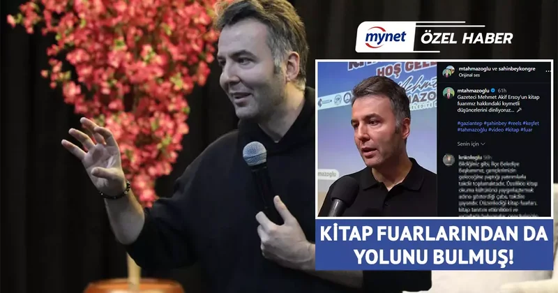 Gazze deki soykırımı da kullandı: Mehmet Akif Ersoy belediyelerin kitap fuarlarından da yolunu bulmuş!