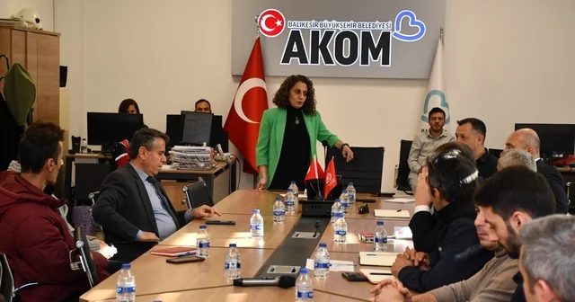 Balıkesir tüm birimleriyle kışa hazır Büyükşehir afet ve acil durumlar için teyakkuzda Balıkesir Haberleri