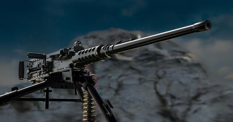 Altay tankı yerli ağır makineli tüfekle donatıldı