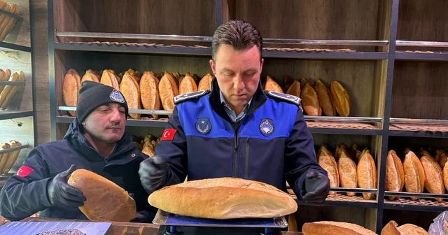 Bayburt taki fırınlarda hijyen ve gramaj denetimi yapıldı Bayburt Haberleri