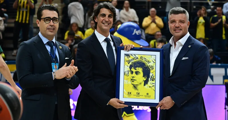 Fenerbahçe den İbrahim Kutluay a büyük onur! Basketbol Haberleri