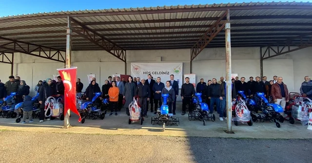 Sinop ta üreticiye yüzde 100 hibeli makine desteği Sinop Haberleri