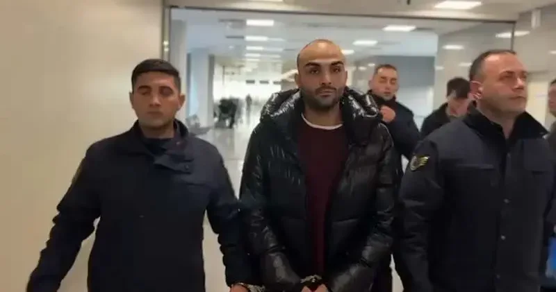 Uyuşturucu soruşturmasında tutuklanan Sercan Yaşar adliyeye getirildi